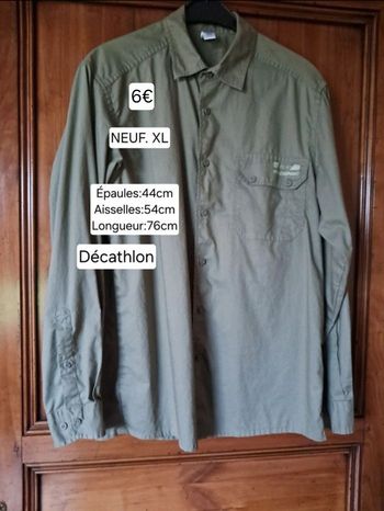 Chemise NEUVE pour homme taille XL