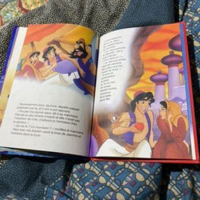 Livre Aladdin Disney club du livre Hachette - photo numéro 3