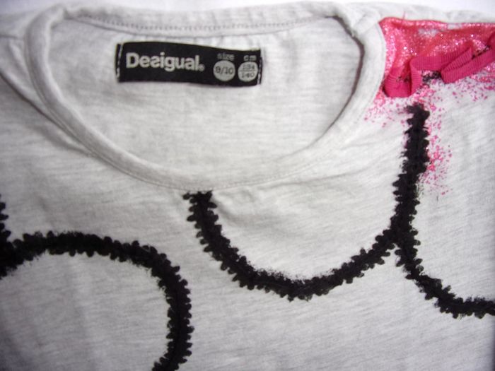 Tee Shirt Desigual - 9/10 ans - photo numéro 3
