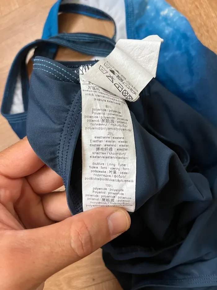 Maillot de bain une pièce bleu Tribord - photo numéro 5