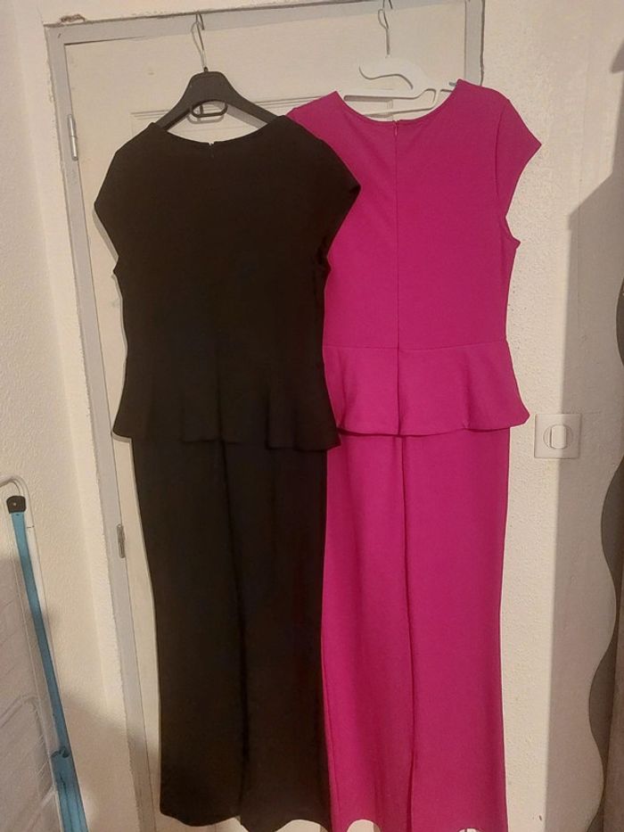 Lot de 2 jolies robes rouge et noire 44 FR (42 EU) ou à l'unité possible - photo numéro 2