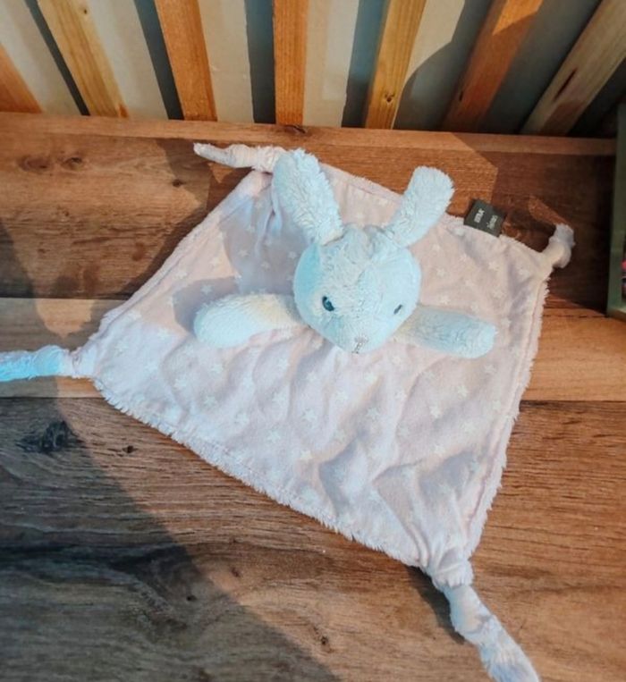 Lapin premaman orchestra étoile rose et blanc - photo numéro 1