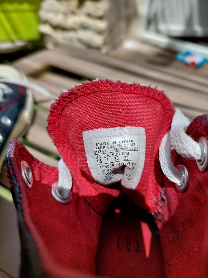 converses t 33 - photo numéro 3