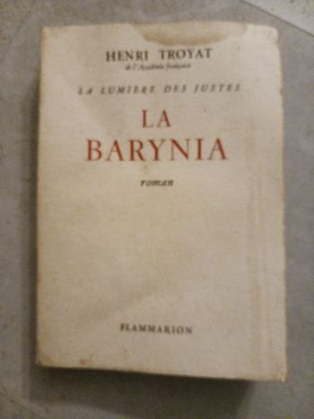 livre ancien la barynia Henri Troyat