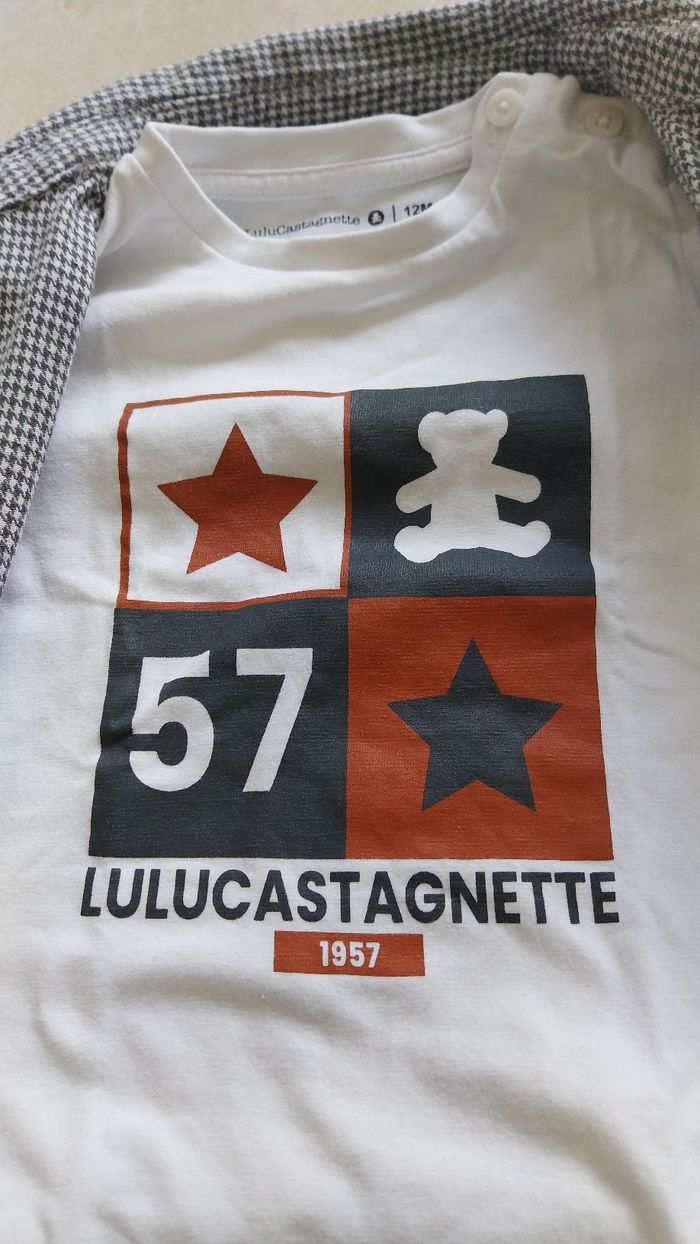 Ensemble bébé garçon lulu castagnette neuf - photo numéro 3