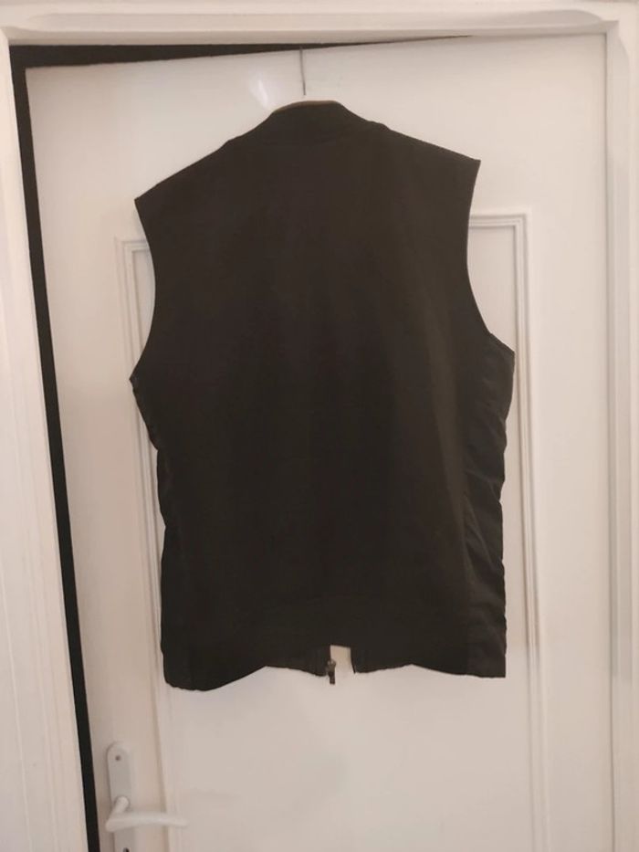 Vestes sans manche Zara Man noir taille L - photo numéro 2