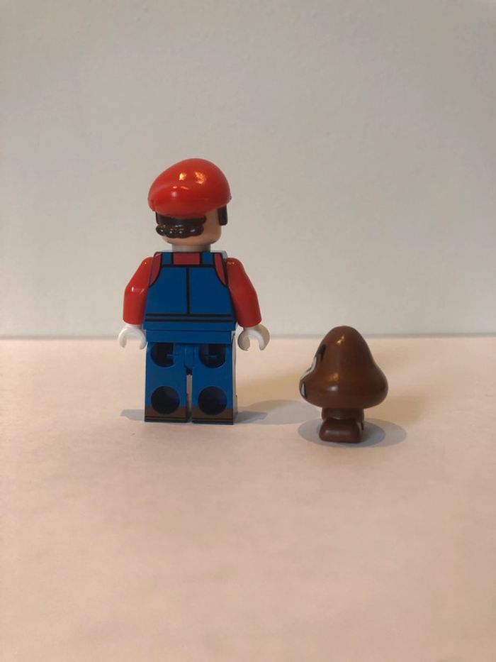 Figurine type lego Mario et le champignon magique. Super Mario - photo numéro 3