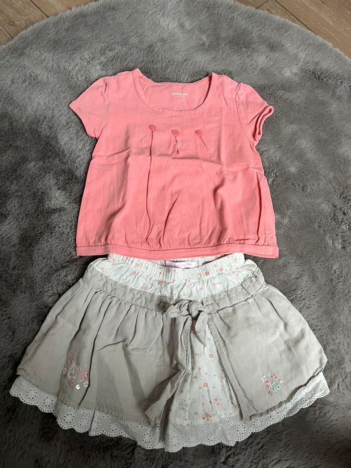 Ensemble ts jupe 2a - photo numéro 2