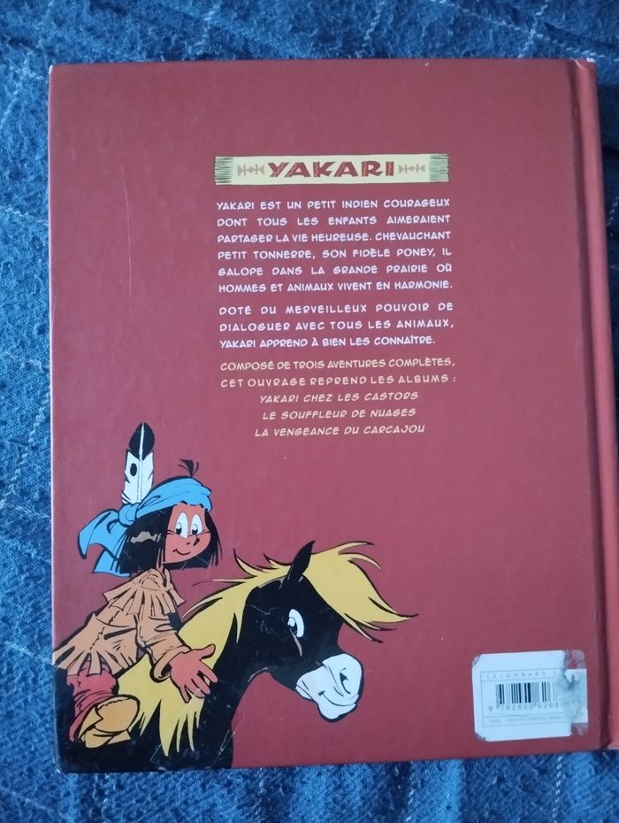 Livre Yakari L'ami des castors - photo numéro 2