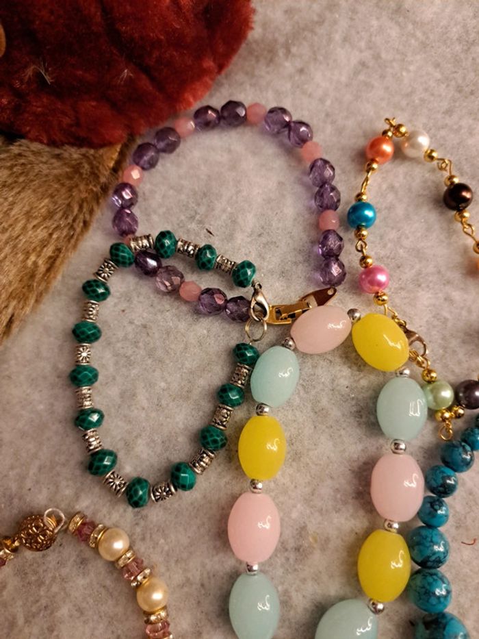 Lot de bracelets multicolore chic - photo numéro 6