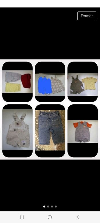 Lot 35 pièces 6 mois été 🌞