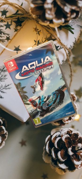 Jeu Nintendo switch aqua moto racing utopia neuf sous blister