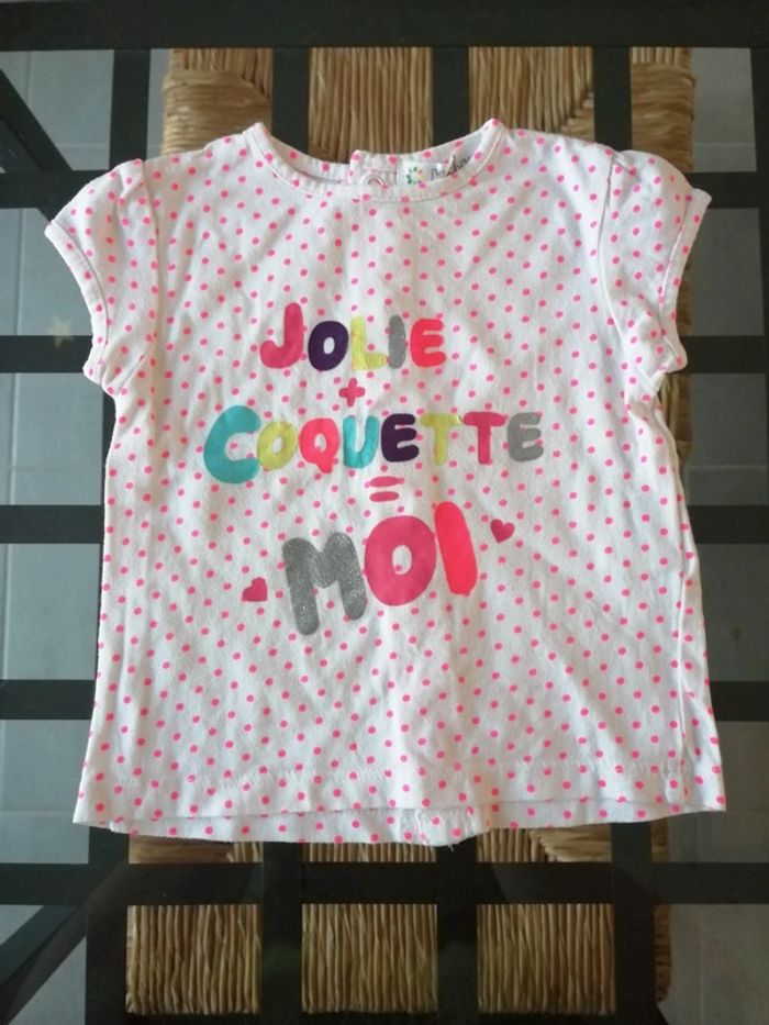 T-shirt jolie coquette