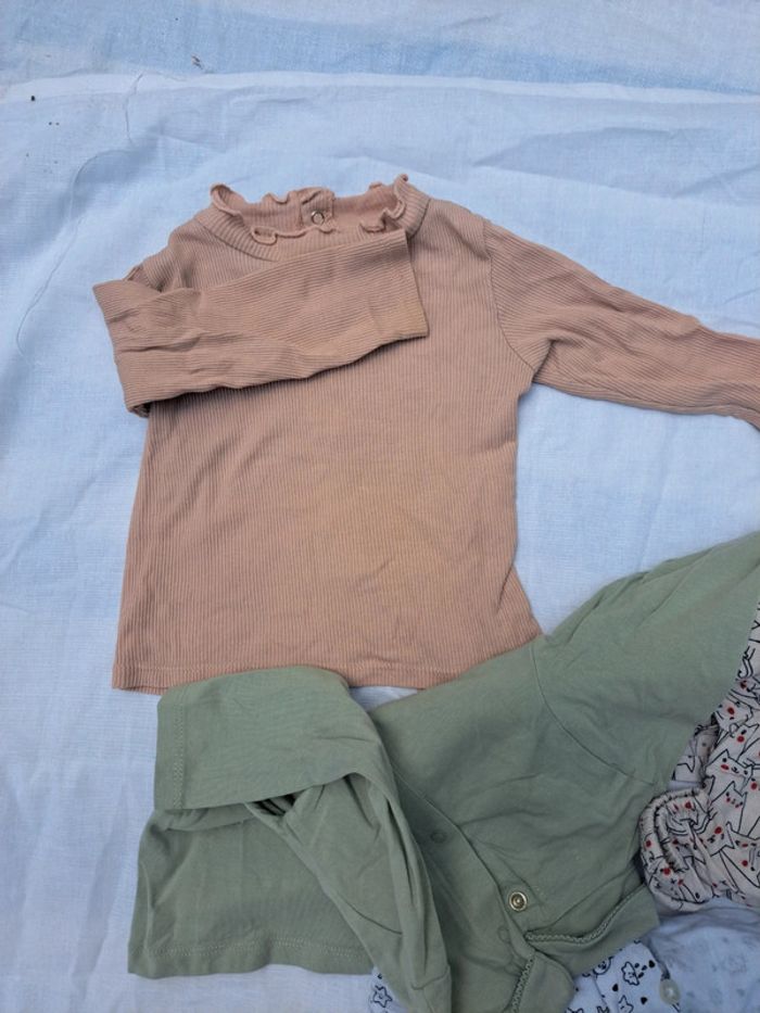 Lot t-shirt manches longues et tuniques fille - photo numéro 5