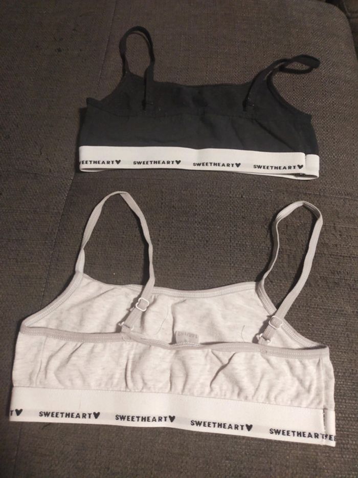 Brassières x 2 fille 11/12 ans Zeeman. - photo numéro 2