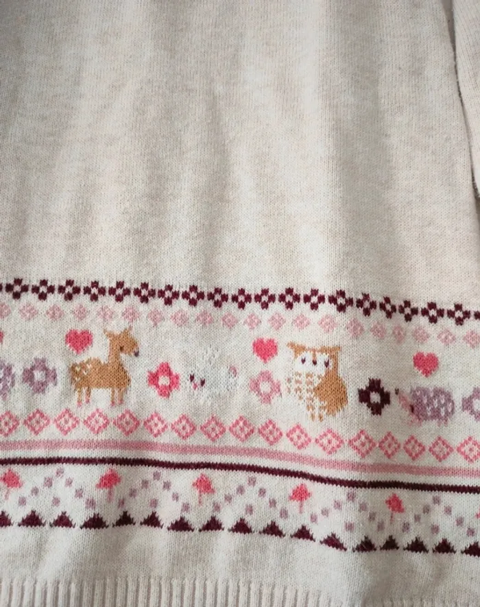 (a) Robe pull beige Primark 86cm - photo numéro 4