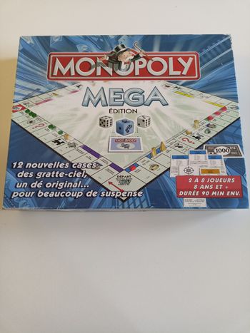 Monopoly mega édition complet hasbro