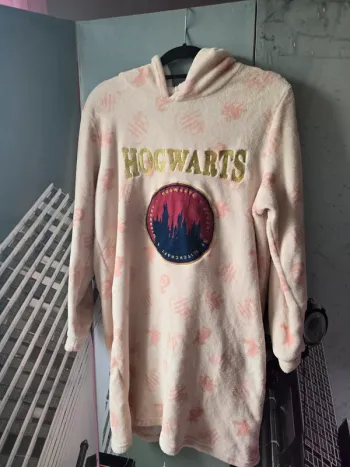 Pyjama femme rose Harry Potter – Pull long polaire taille L