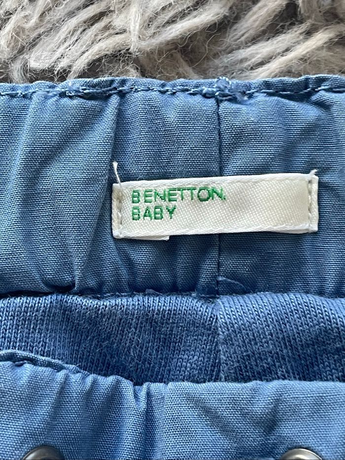 Pantalon Benetton baby - 6/9 mois - photo numéro 2