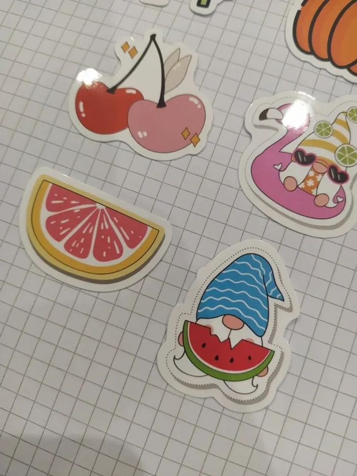 Lot stickers kawaii (lot A) - photo numéro 4
