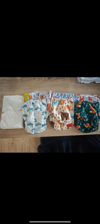 Lots  couches lavables