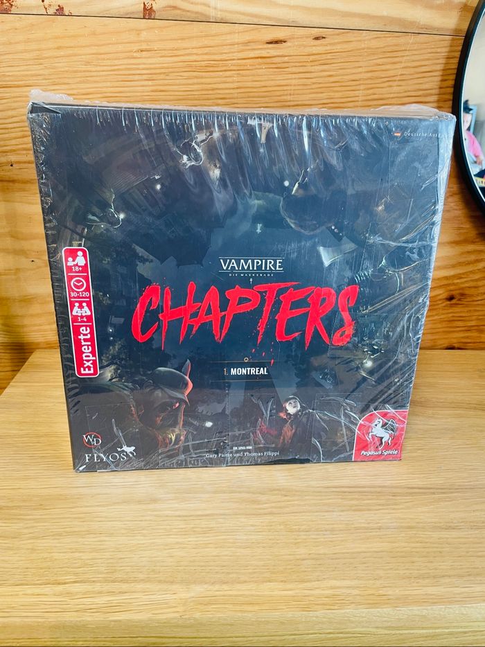 !!! Jeu en allemand !!! Pegasus Spiele Vampire : The Masquerade - Chapitres