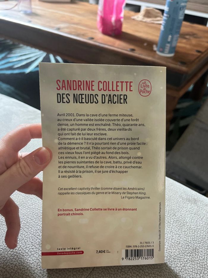Des noeuds d’acier Sandrine Collette - photo numéro 2