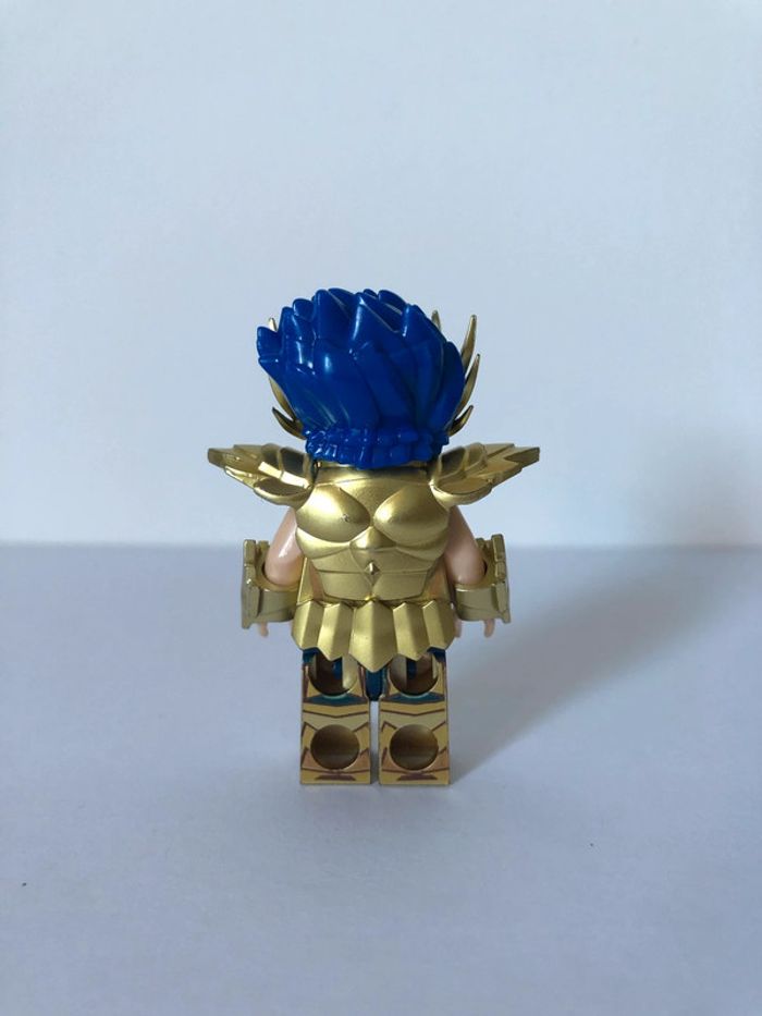 Figurine type lego Chevalier du Cancer. Les chevaliers du zodiaque. Saint Seiya - photo numéro 3