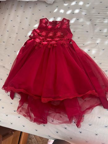 Robe rouge 120 cm