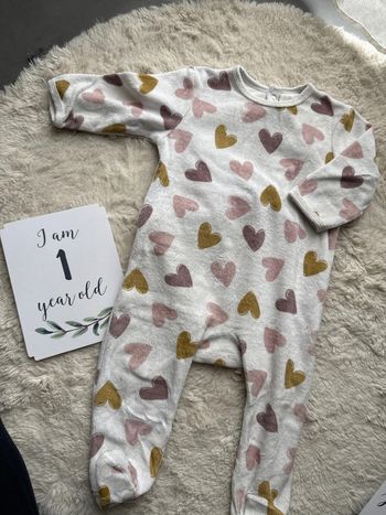 Pyjama polaire 12 mois à cœur kiabi