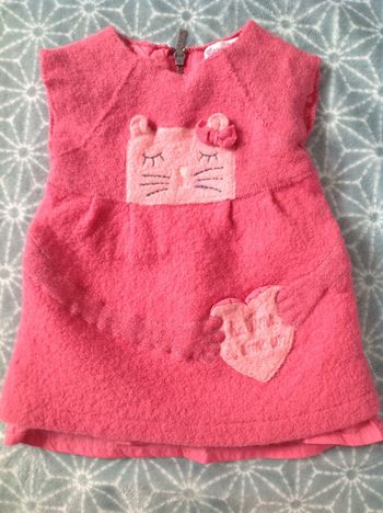 Robe rose DPAM épaisse - 3 mois