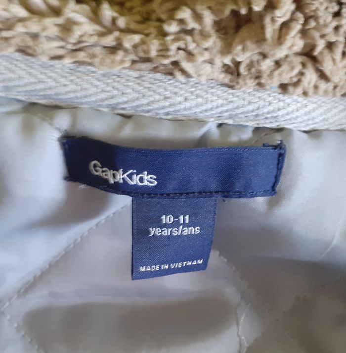 Blouson/Veste demie-saison à capuche - GAP - Taille 10-11 ans - photo numéro 4
