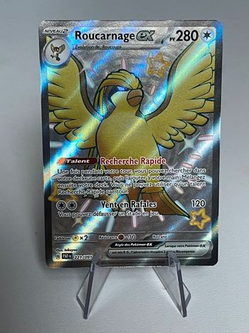 Carte Pokémon Roucarnage ex (PAF 221) Destinées de Paldea