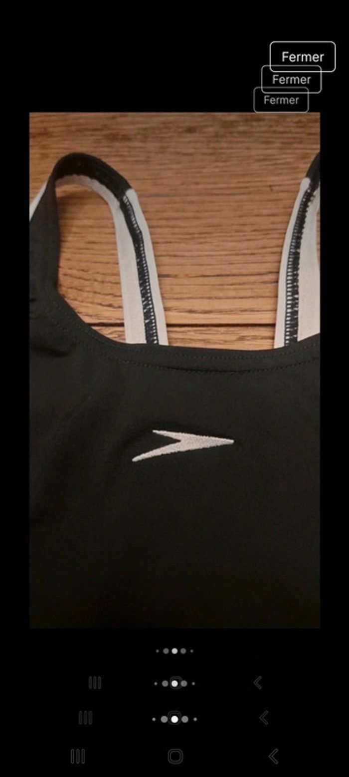 Maillot de bain Speedo noir fr 16 ans - photo numéro 4