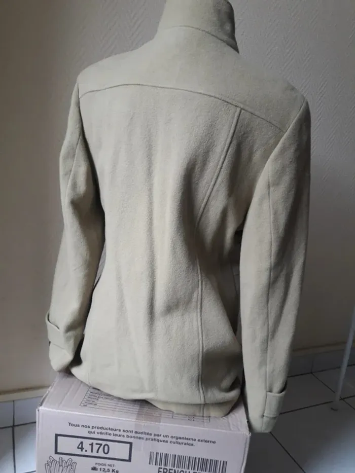 Veste vert pomme / vert clair femme - Taille 40 - Julie Guerlande - photo numéro 8