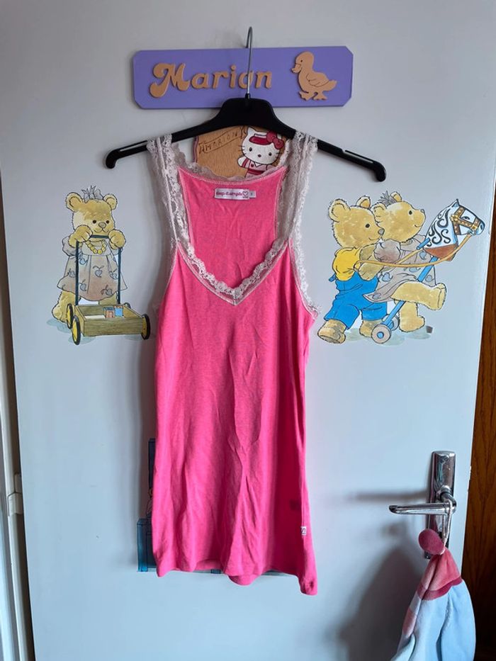 Débardeur rose, taille S, marque Undiz.
