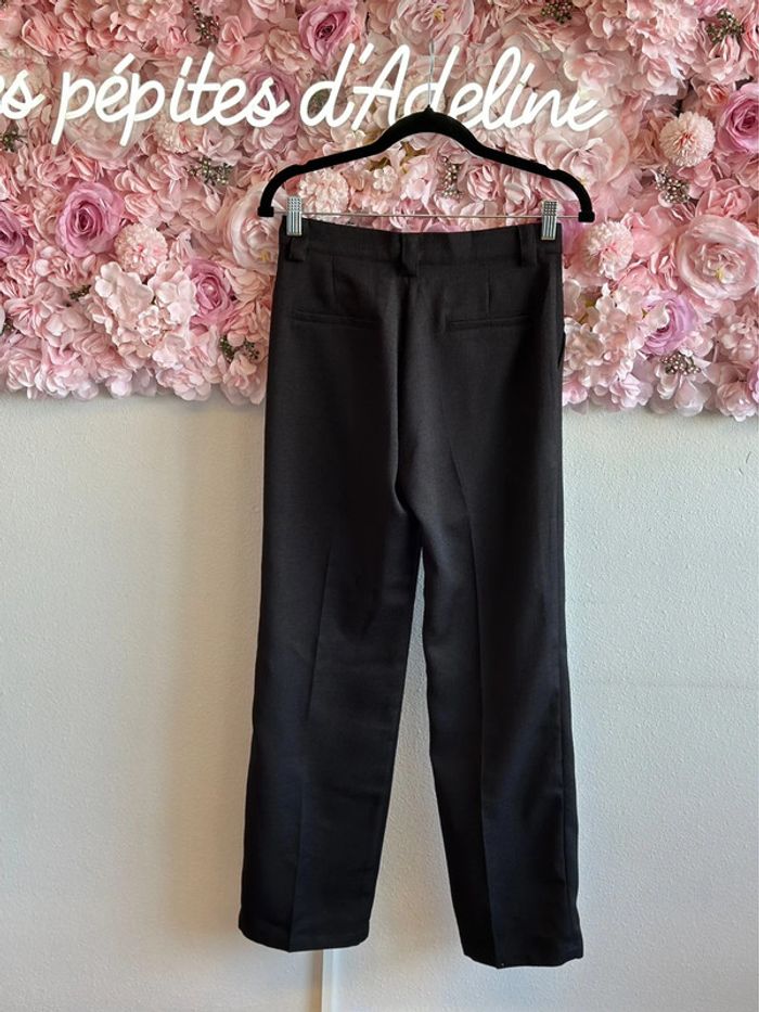 Pantalon élégant noir à jambes larges, neuf, taille S - Majolica - photo numéro 7