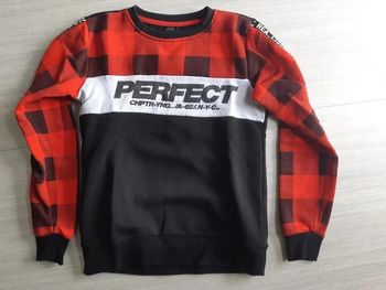 Pull fille à carreaux 12ans mixte
