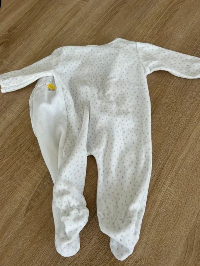 Pyjama ouverture devant taille 68 cm - photo numéro 2