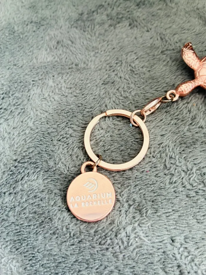 Porte clefs métal tortue - photo numéro 5