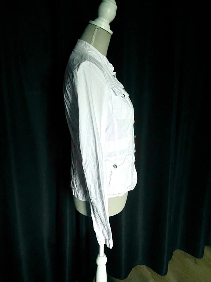 Veste blanche en coton Camaïeu - photo numéro 5