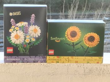 Lego les marguerites et les tournesols 
