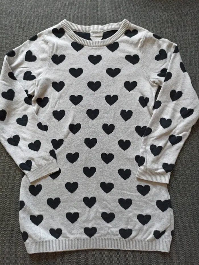 Pull long coeurs Orchestra 8 ans