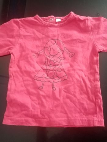 Tee-shirt manche longue fin taille 12mois