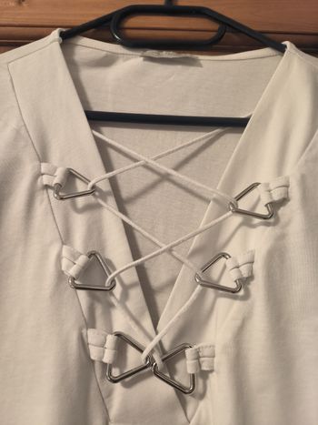 Tee shirt blanc Zara
