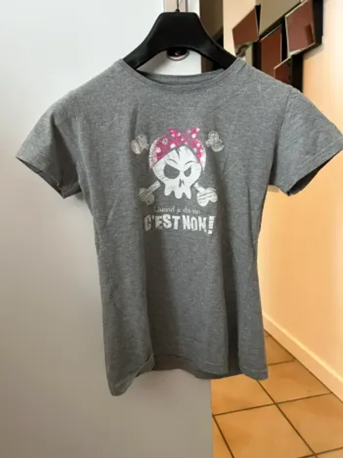 T-shirt Avomarks message - taille M - photo numéro 2