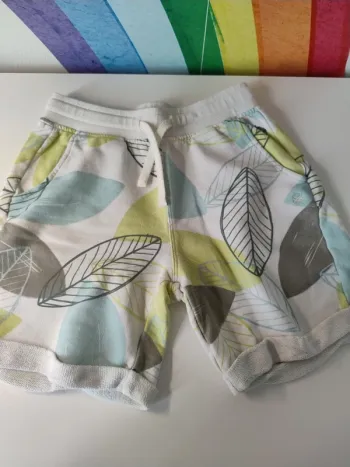 Shorts garçon en 100% coton
