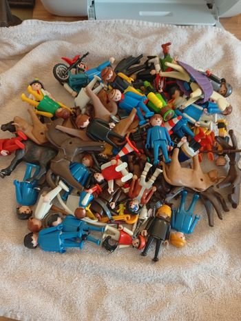 Gros lot de playmobils en parfait état 