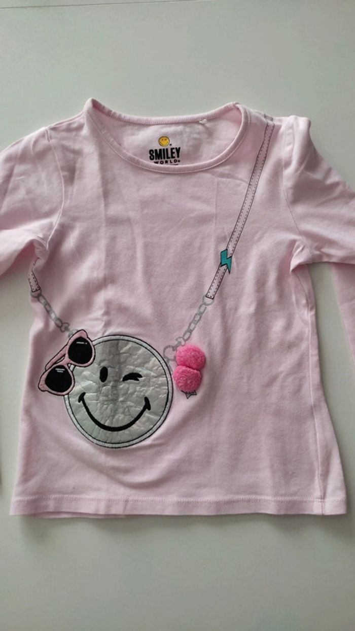 T-shirt ML Smiley World T.5 ans - photo numéro 3