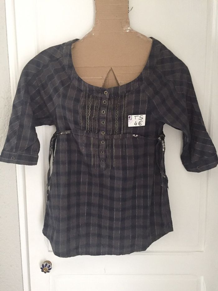 519-Blouse bershka T S - 36